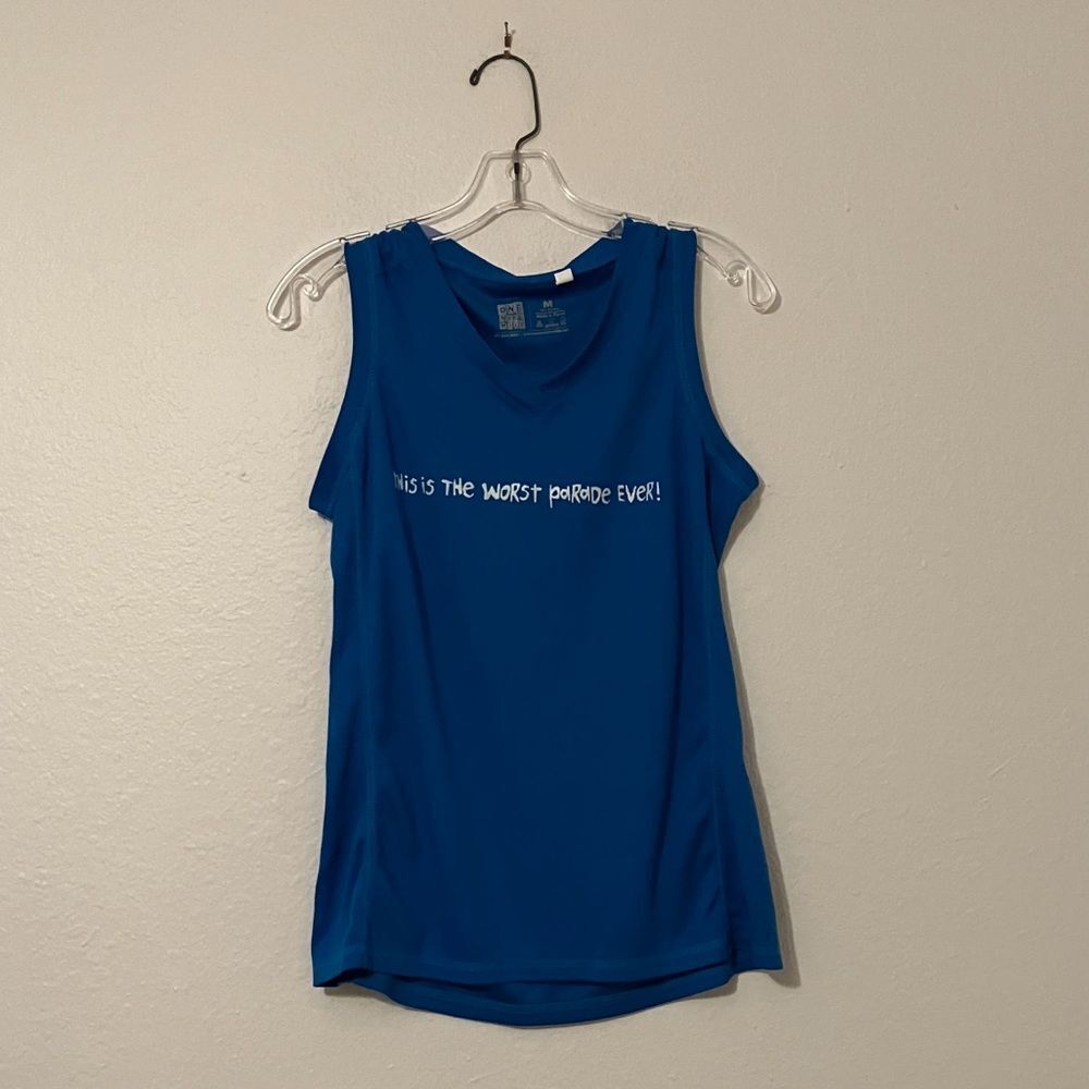 Blue One More Mile "This is the Worst Parade Ever" T-Shirt